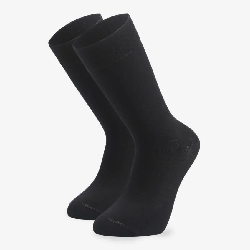 Erkek 2’li Organik Siyah Çorap