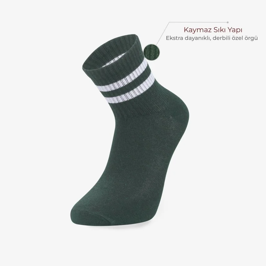 6’lı Erkek Çemberli Kolej Çorap