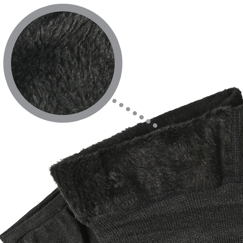 İçi Polarlı Kadın Siyah Termal Tayt