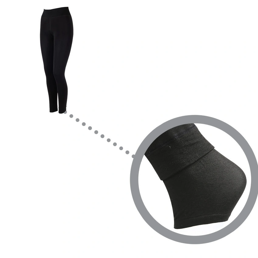 İçi Polarlı Kadın Siyah Termal Tayt