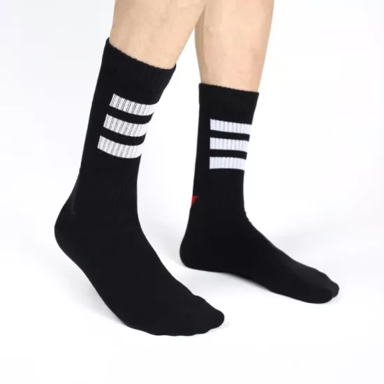 Erkek Fitilli Siyah Çorap Exit