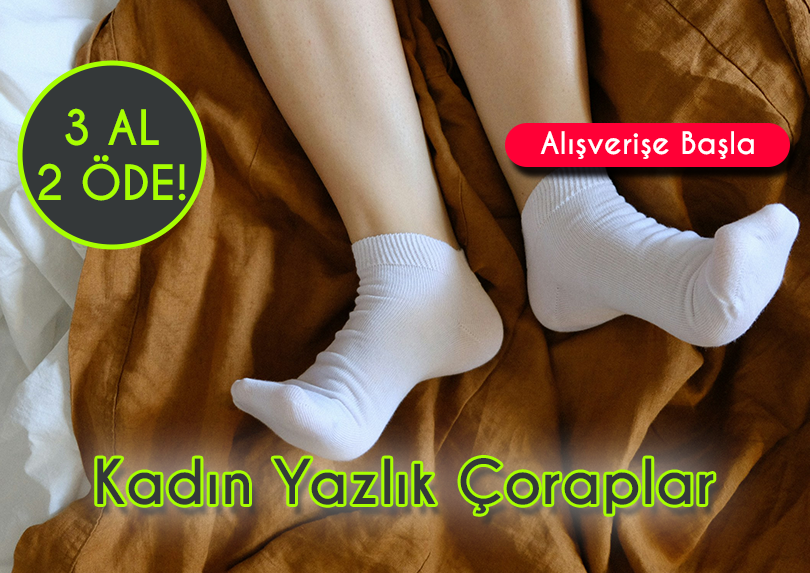 Kadın Yazlık Çorap Modelleri